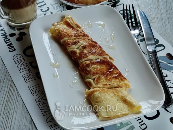 Фото готового блюда: Омлет с мёдом