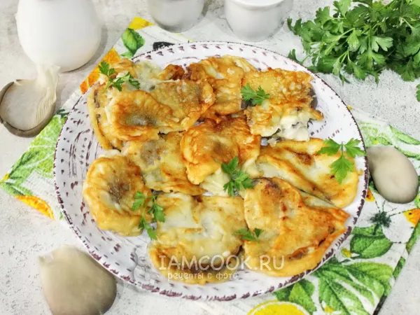 Фото блюда: Вешенки в кляре