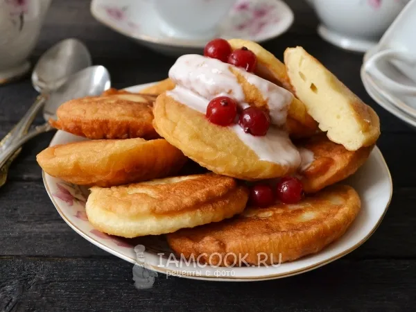 Фото блюда: Оладьи на молоке без соды