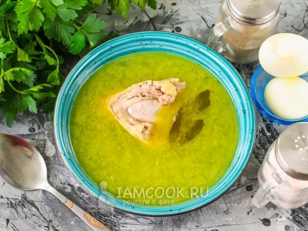 Фото готового блюда: Жирный бульон из утки