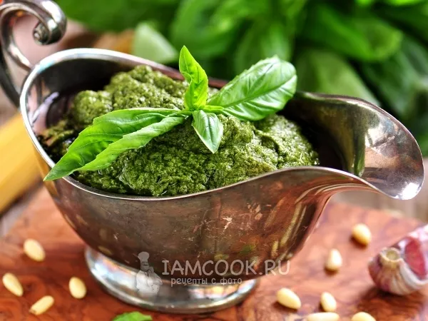 Фото блюда: Соус песто неклассический