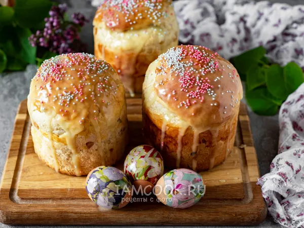 Фото готового блюда: Лимонный кулич