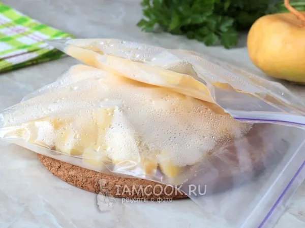 Фото блюда: Заморозка репы на зиму