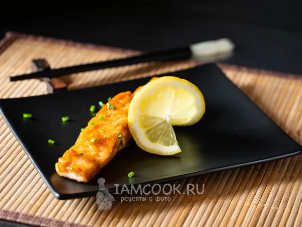 Фото блюда: Лосось в соусе терияки
