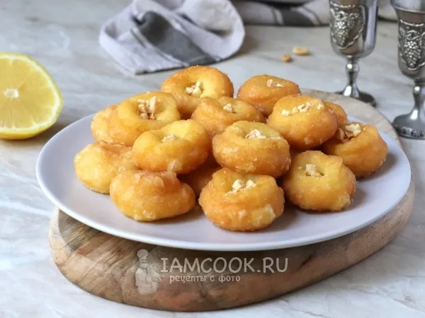 Фото готового блюда: Турецкие пончики