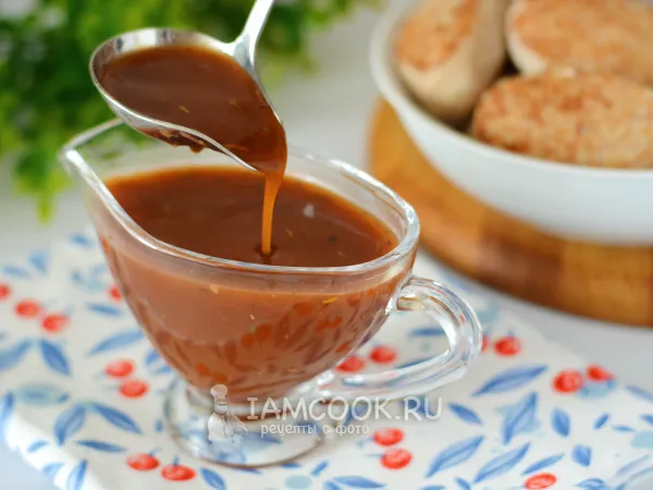 Фото блюда: Диетический соус для котлет