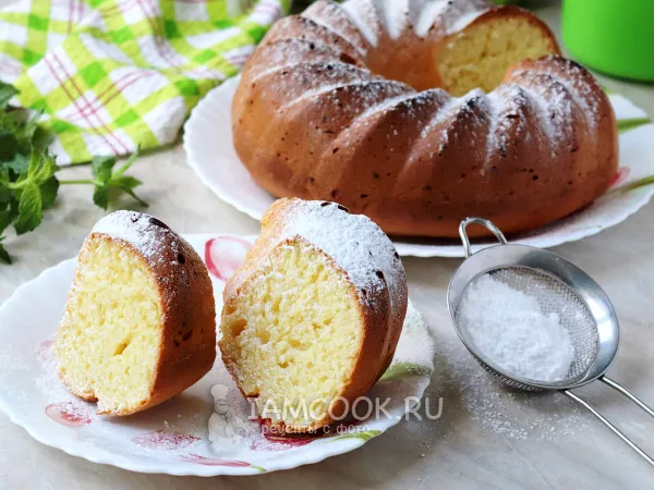 Фото блюда: Кекс на простокваше