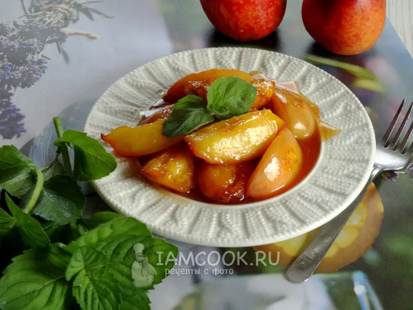 Фото блюда: Жареный нектарин