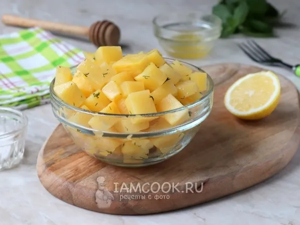 Фото готового блюда: Репа с медом в духовке