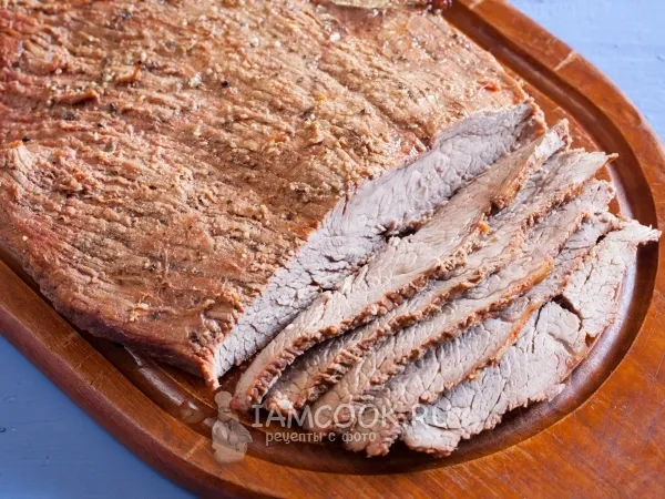Фото готового блюда: Фланк стейк