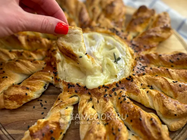 Фото блюда: Фондю в тесте