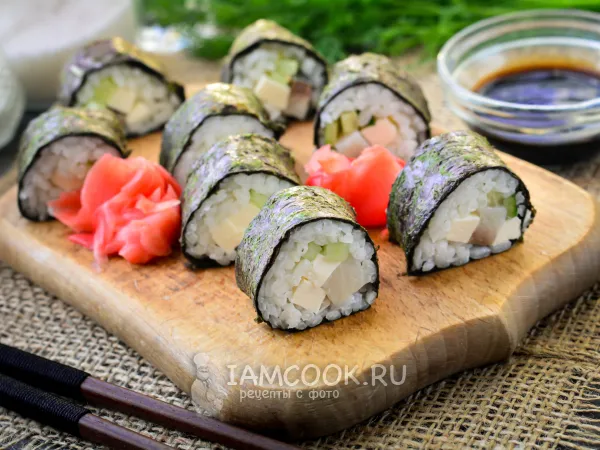 Фото блюда: Роллы с селедкой