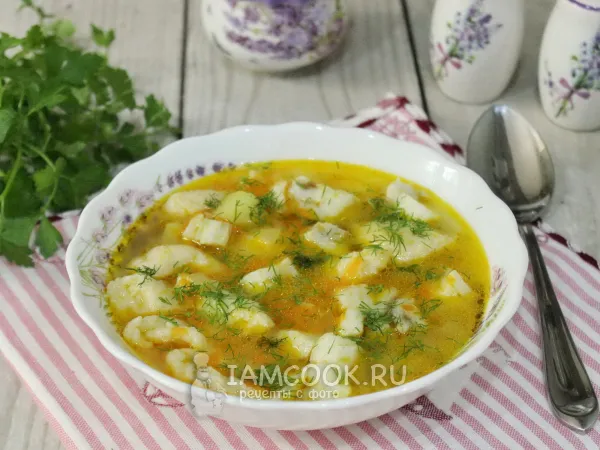 Фото блюда: Рыбный суп с клецками