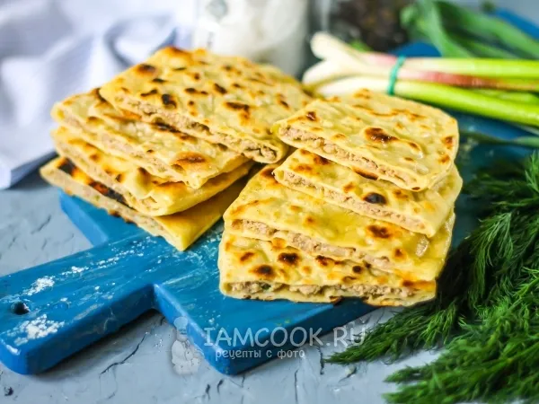 Фото готового блюда: Дагестанское чуду с мясом на сковороде