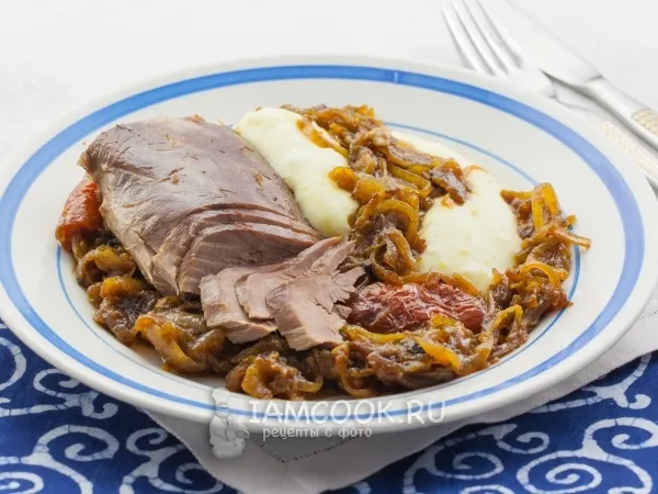 Фото блюда: Гусь в гусятнице