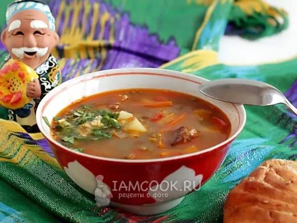 Фото готового блюда: Машхурда по-узбекски