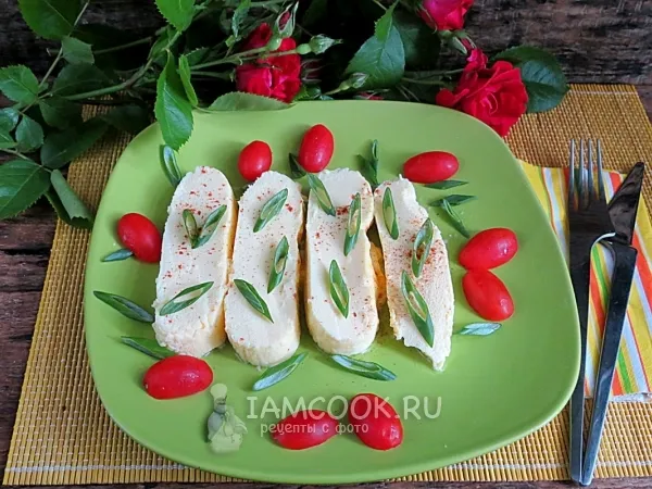 Фото блюда: Омлет в мешочке с молоком