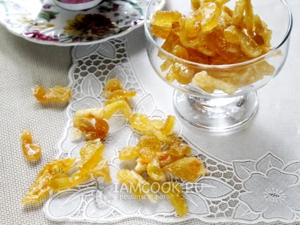 Фото блюда: Цукаты из арбузных корок на зиму