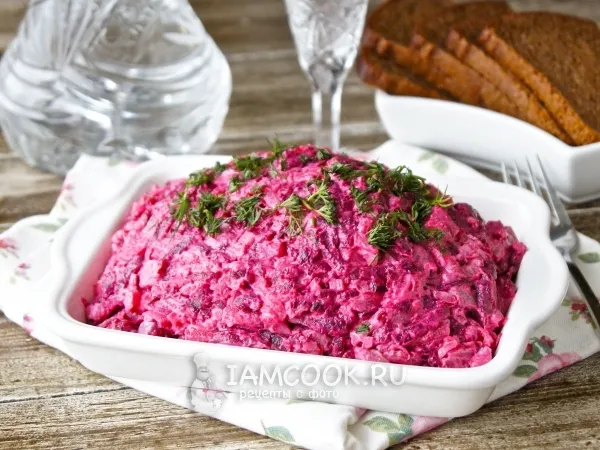 Фото блюда: Ленивая селедка под шубой