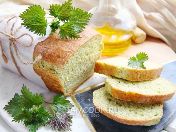 Фото готового блюда: Хлеб с крапивой