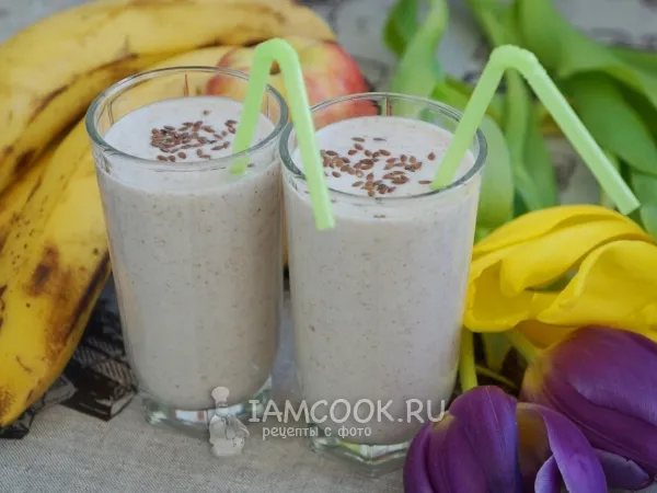 Фото готового блюда: Льняной коктейль «Убийца голода»