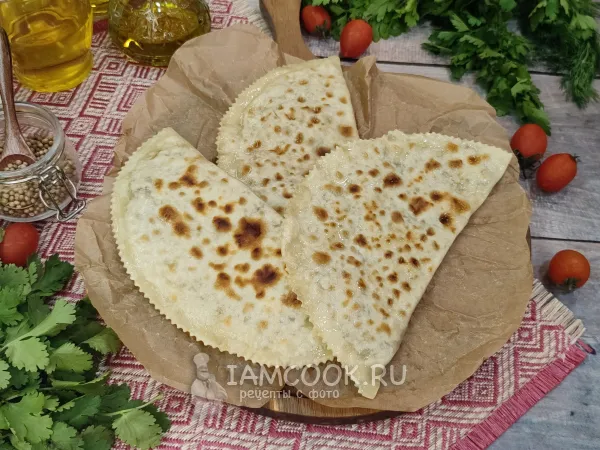 Фото готового блюда: Постные кутабы