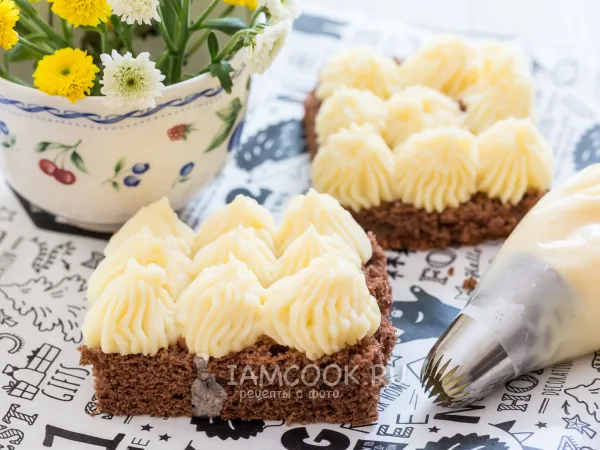 Фото готового блюда: Заварной крем без масла