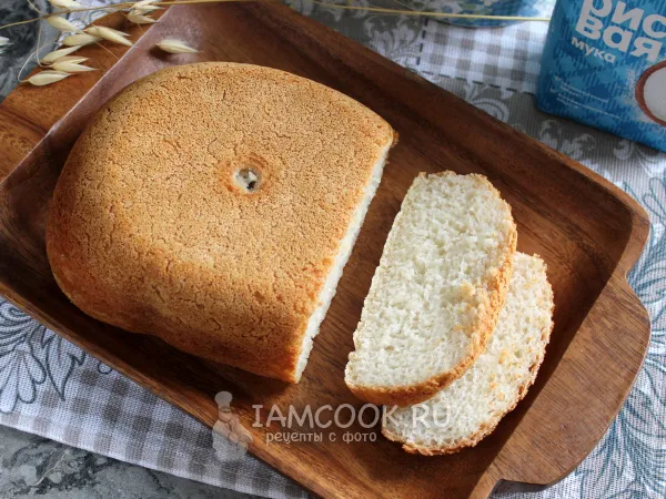 Фото готового блюда: Безглютеновый хлеб в хлебопечке
