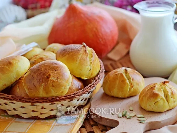 Фото блюда: Тыквенные булочки