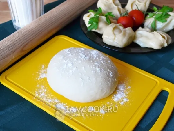 Фото готового блюда: Тесто для мантов