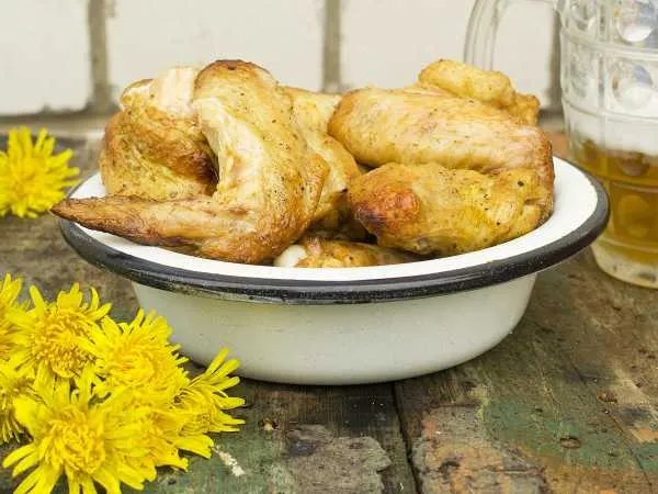 Фото готового блюда: Шашлык из куриных крылышек