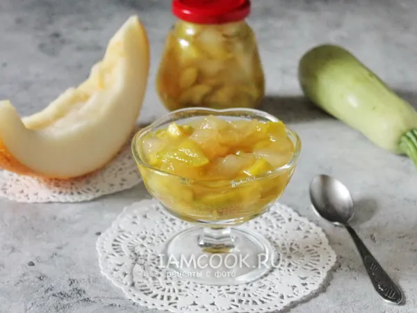 Фото блюда: Варенье из дыни и кабачка на зиму