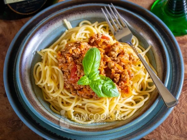 Фото блюда: Соус Болоньезе из баранины