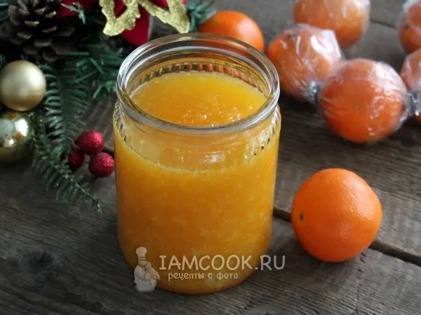 Фото блюда: Джем из мандаринов в микроволновке