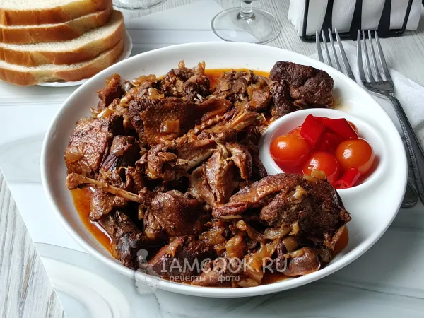 Фото готового блюда: Дикая утка в афганском казане