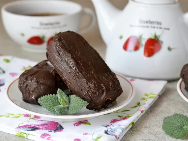 Фото блюда: Глазированный творожный сырок «Картошка»