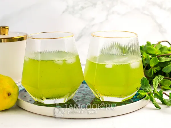 Фото блюда: Коктейль с джином и мятой