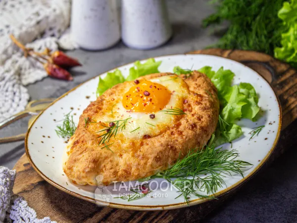 Фото блюда: ПП хачапури в аэрогриле