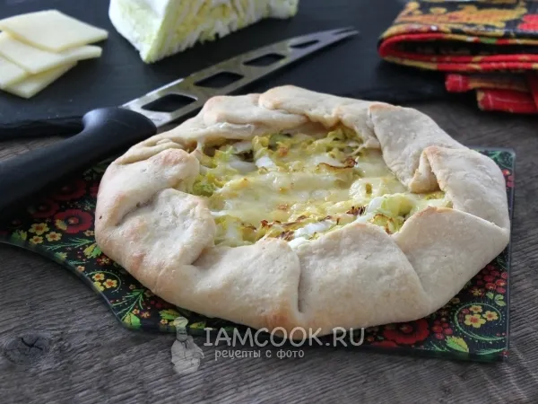 Фото блюда: Галеты с сыром и капустой