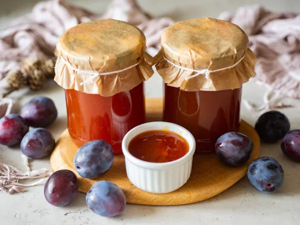 Фото блюда: Джем из слив с апельсином на зиму