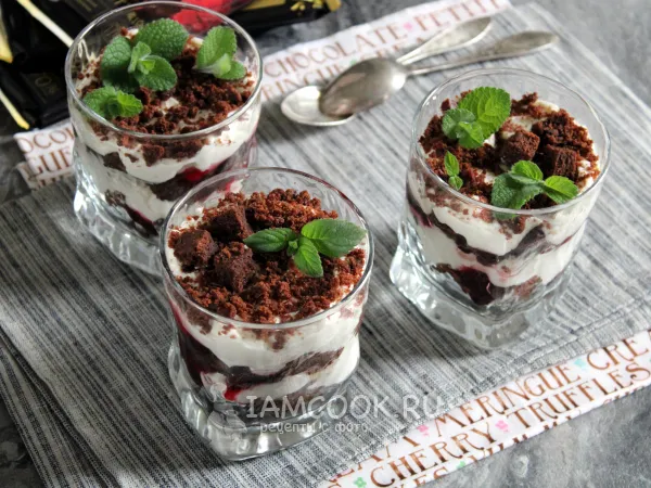 Фото блюда: Трайфл Брауни