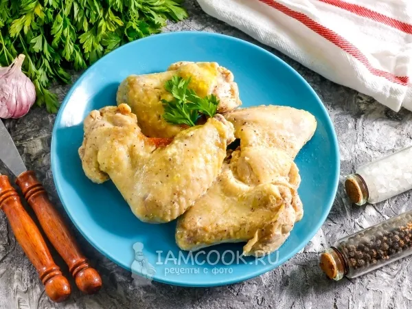 Фото готового блюда: Куриные крылышки в микроволновке