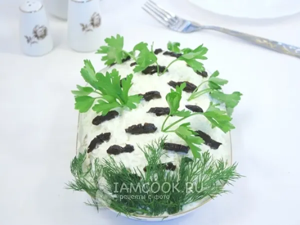 Фото блюда: Салат «Белая береза»