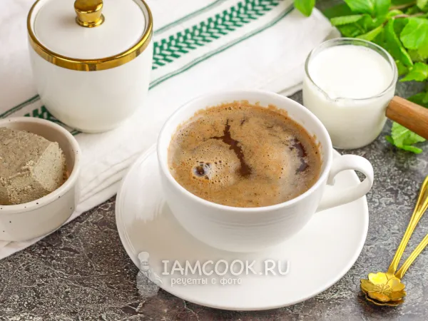 Фото блюда: Кофе в турке с халвой