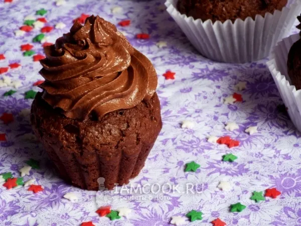 Фото готового блюда: Крем для маффинов