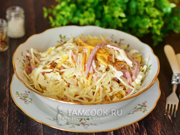 Фото готового блюда: Салат «Стрекоза»