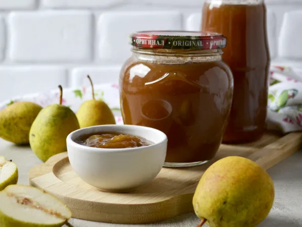 Фото блюда: Повидло из груш с корицей на зиму