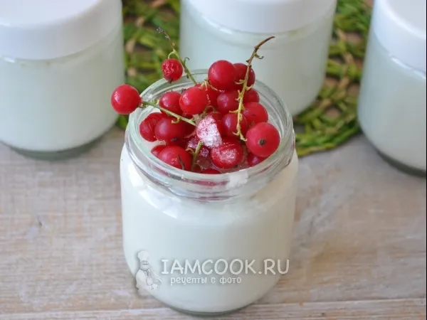 Фото блюда: Домашний йогурт в йогуртнице-пароварке