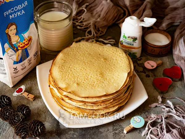 Фото блюда: ПП блины без яиц