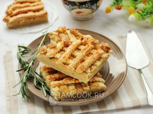 Фото блюда: Пирог с горохом